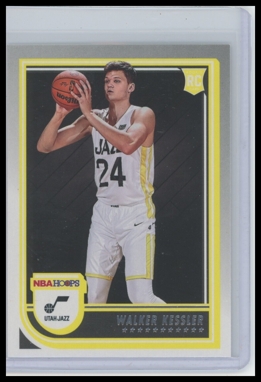 2022-23 Hoops #252 Walker Kessler Blue