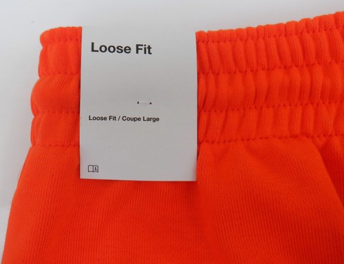Nike WNBA Women's Orange Shorts Fleece Cotton Basketball $70 - XS S M XL 2XL - Picture 15 of 21