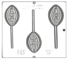 Vagina Lollipop Chocolate Candy Mold 769 NEW