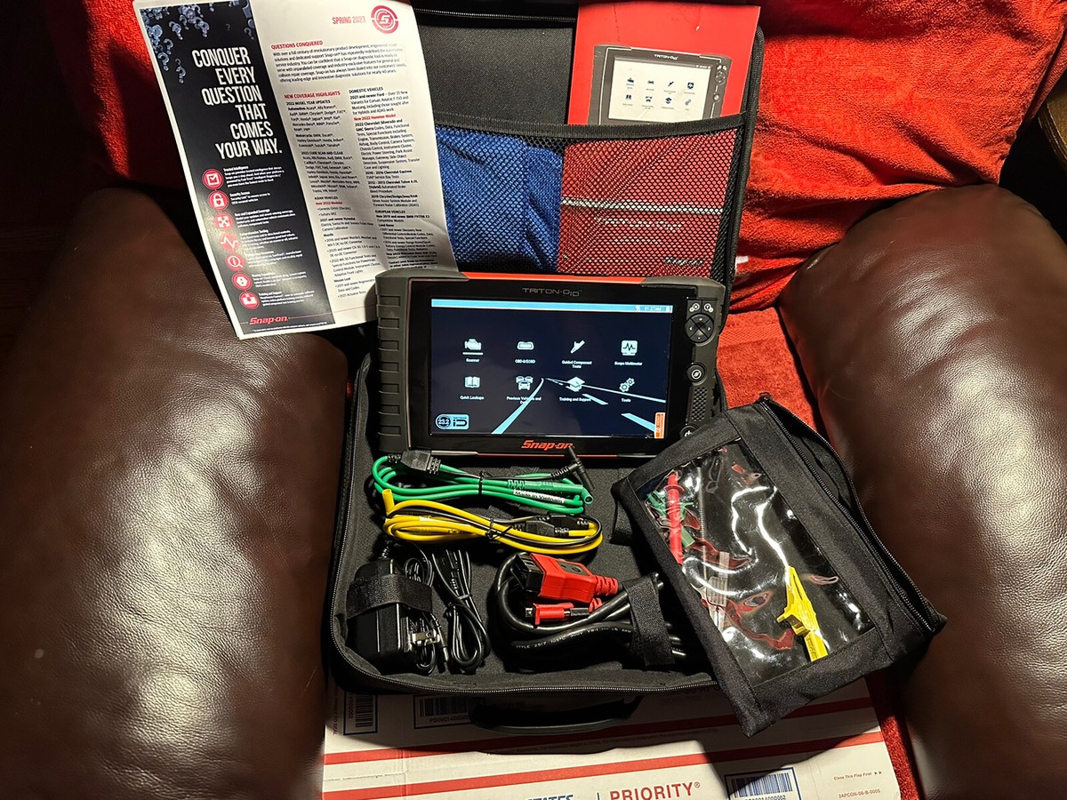 2023 Snap-on EEMS344 Triton D10 Scanner Scope SNAP-ON DIAGNOSTIC