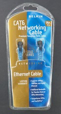 NEW BELKIN CAT6 Gold Series Ethernet Cable, Snagless, 14ft  Sealed 