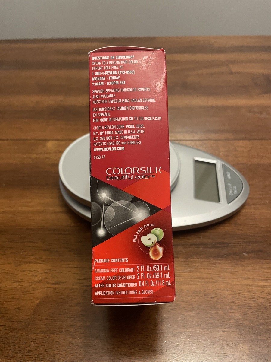 Revlon Colorsilk Haarfarbe Medium Rich Brown 47 – 1 Anwendung, Chemische Coloration