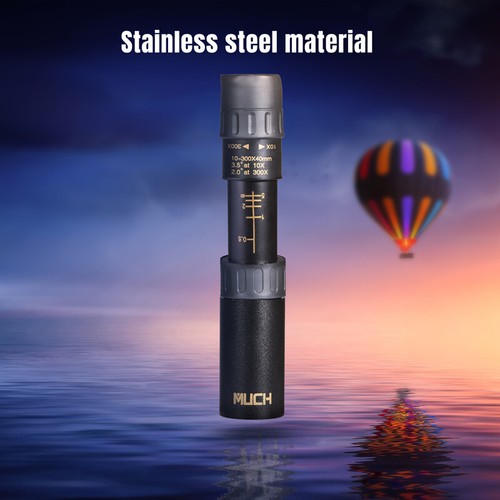 10-300*40 Monoculars High Powered Zoom Monocular Telescope For Ourdoor Sport - Picture 17 of 21