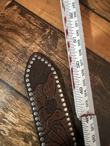 Long Horn Bull Belt 49 Inch New Country Cowgirl Farm Gift Mothers Day #2 - Picture 9 of 14