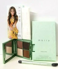 MALLY Shadow Lift Kit 4 eyeshadow, 1 Brush and 40 pcs Shadow Tape NEW in BOX