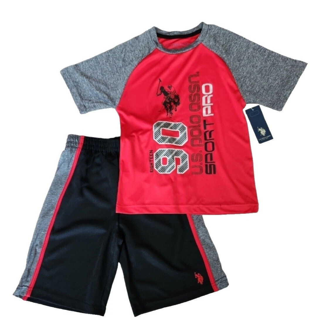 US Polo Assn. trajes y conjuntos de poliéster para Niños