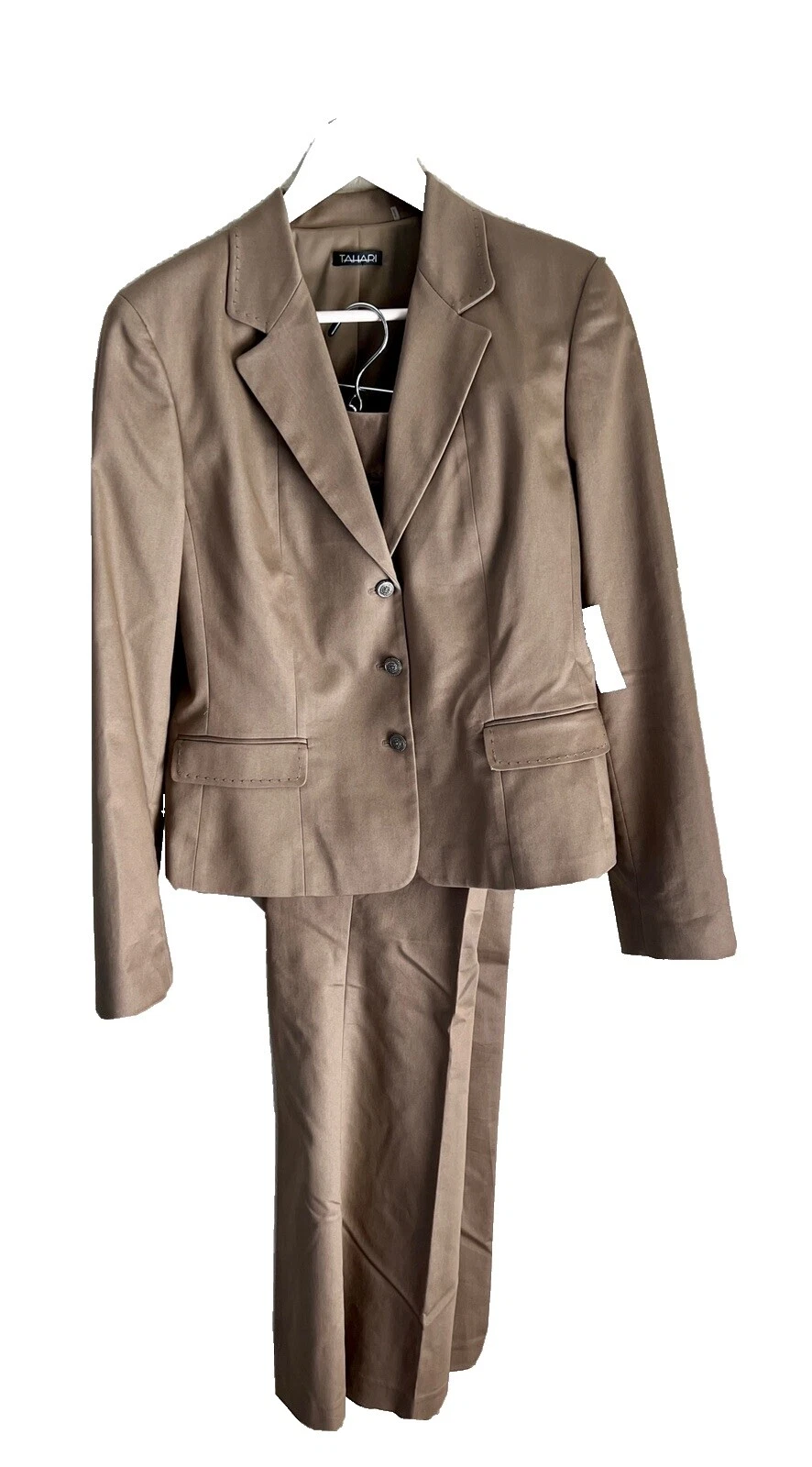 Trajes y Marrón Traje de pantalón Tahari Suit Separates para Mujeres