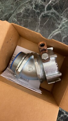 NEW IN BOX- Thomas & Betts 5347GR Elbow 45 Degree Liquidtight Grounding 2   