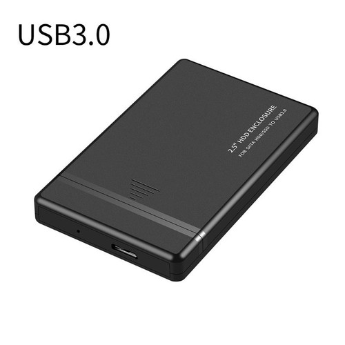 Type C Hard Drive Disk Enclosure for 2.5" Storage USB 3.0 2.0 SSD HDD External - Afbeelding 7 van 9
