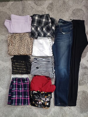 Lot Of Women Skirt Short Jeans Size Small 4-6