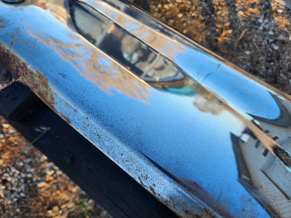 Parachoques trasero Mercury Comet 1964 OEM Cyclone Caliente 404 202 Foto 2 de 4