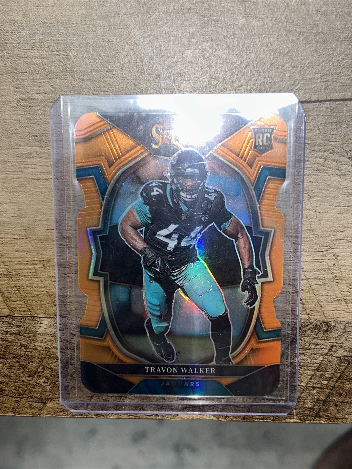 Travon Walker (RC) #/199 - 2022 Panini Select - Concourse #42 Die Cut Orange