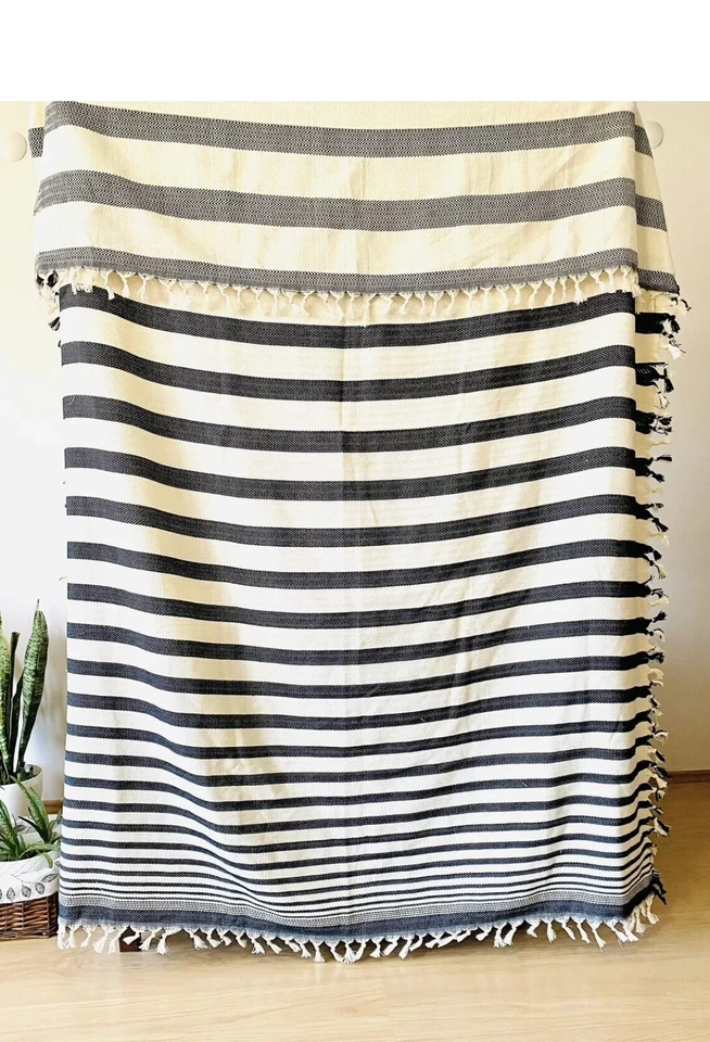 Kuscheldecke, Wohndecke, Sofadecke, Bettüberwurf, Bettdecke, Baumwolle, Geschenk - Bild 2 von 4