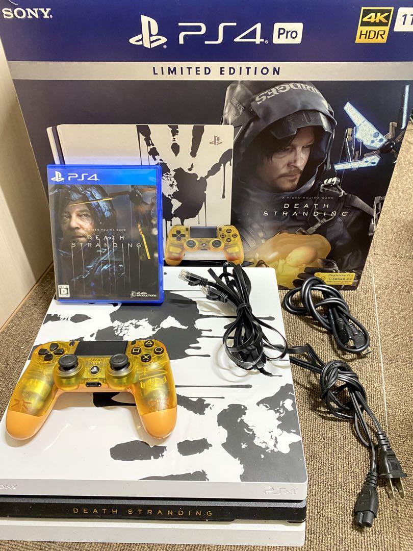 Sony PlayStation 4 PS4 Pro Death Stranding Limited Edition Console USED