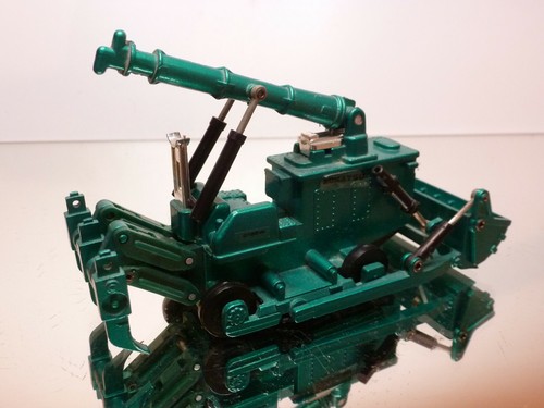 SHINSEI 36 KOMATSU D155W AMPHIBIOUS BULLDOZER - GREEN 1:60?- VERY GOOD CONDITION - Imagen 5 de 8