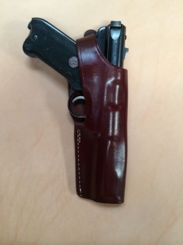 Leather Holster for Ruger Mk I, II, III, IV with 4.7 inch barrel 