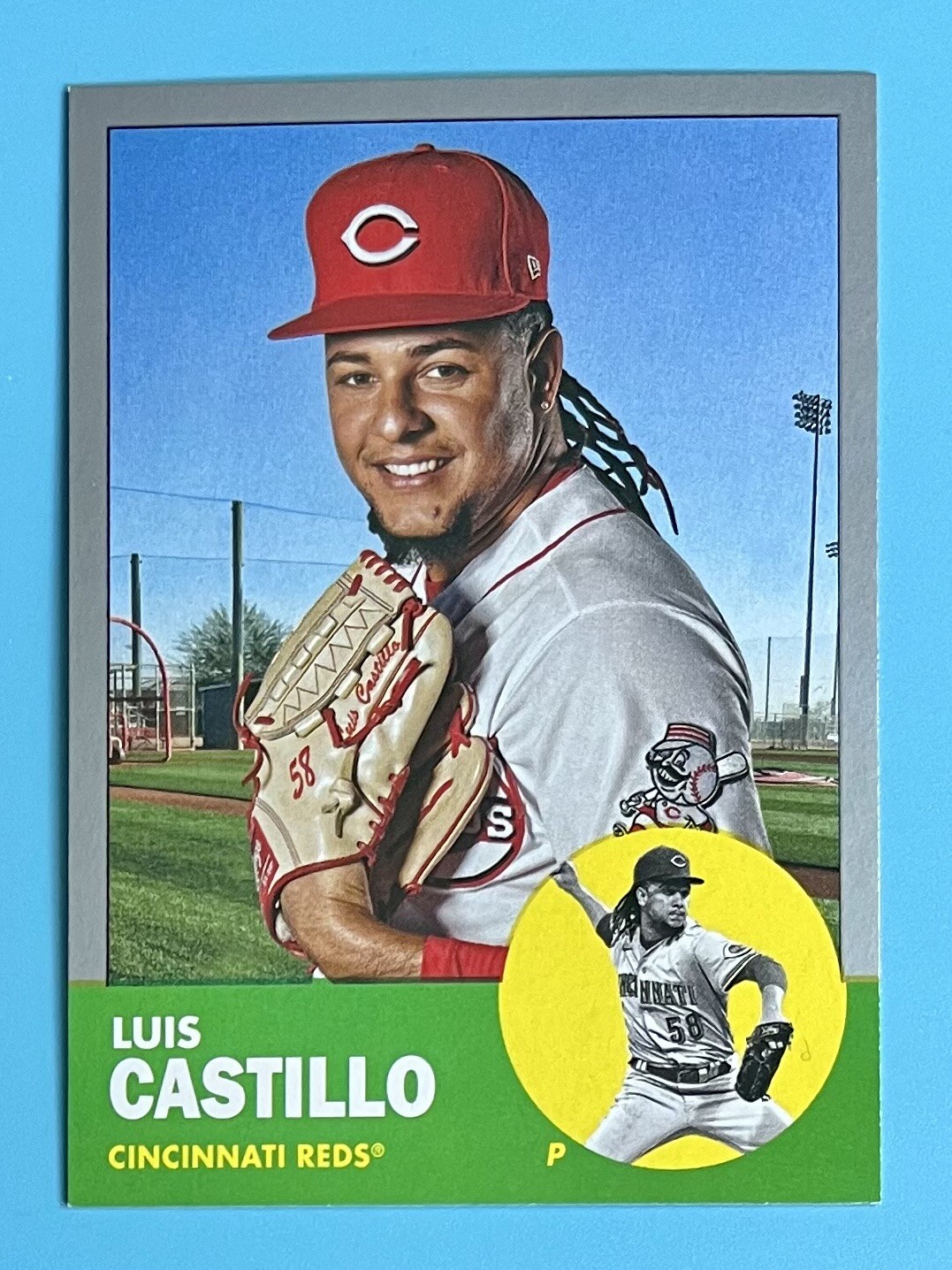 2022 Topps Archives Silver /99 Luis Castillo #39 Cincinnati Reds