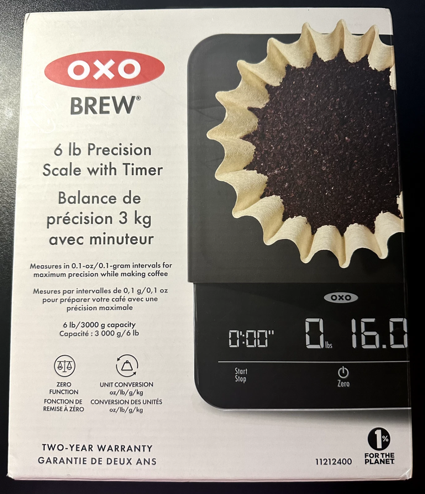 OXO - Good Grip 6lb Precision Scale W/ Timer