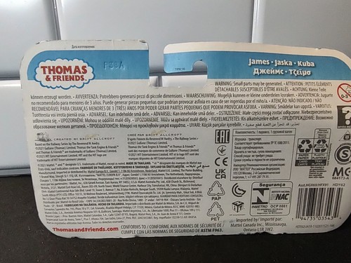 Fisher-Price Thomas & Friends: James Metal Engine (HDY62) Ages 3+ - Brand New - Picture 3 of 7