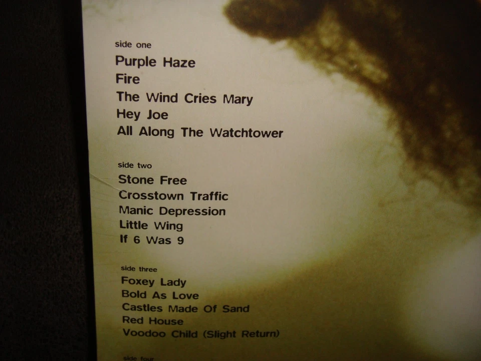 JIMI HENDRIX - EXPERIENCE - THE BEST OF - DOUBLE VINYL LP RECORD ALBUM-SEALED - Image 4 of 4