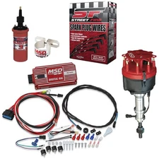 MSD 8598 Fits Ford 289/302 Billet Distributor Ignition Kit, 6425/5541