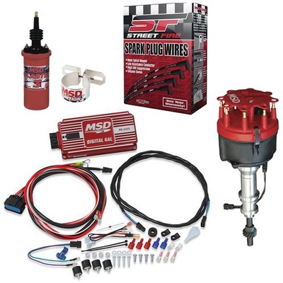 MSD 8598 Fits Ford 289/302 Billet Distributor Ignition Kit, 6425/5541