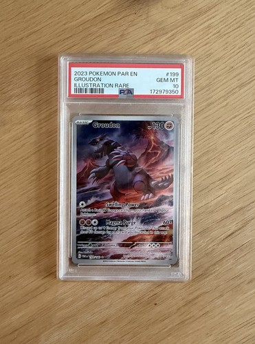 Groudon graded PSA 10 for sale on eBay