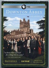 Downton Abbey Original UK Edition Season 4 DVD PBS Masterpiece NEW sealed