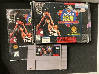 NCAA Final Four Basketball (Super Nintendo Entertainment System, 1994) CIB