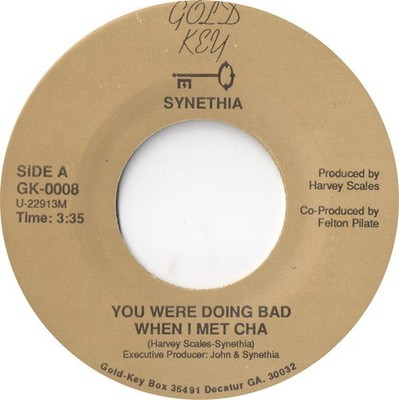Synethia - You Were Doing Bad When I Met Cha (7'', Single) (Near Mint (NM or M-))