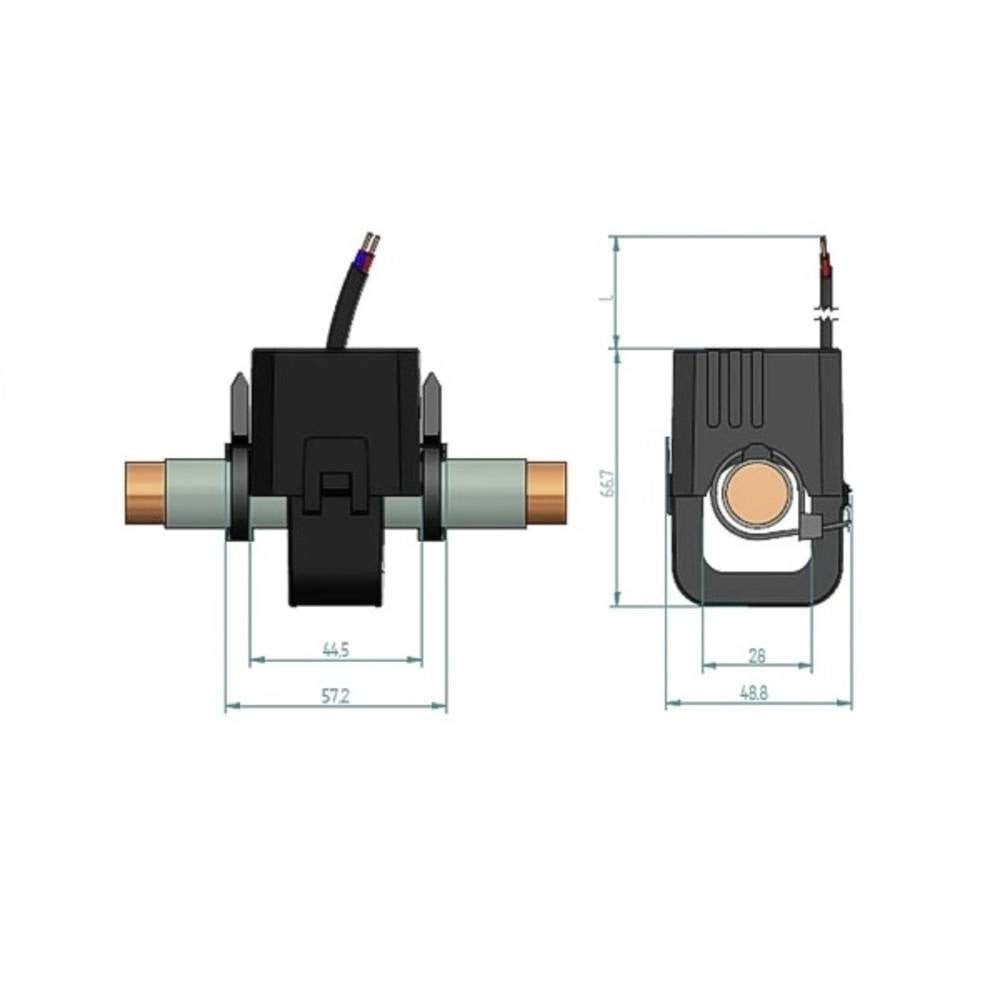 Transformateur d'intensité Celsa TQ 27 400/5A 1VA Kl. 1 de haute précision industrielle