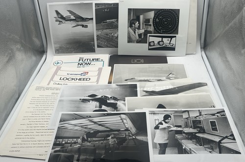 Vintage 1972 Lockheed Martin Expo Promotional Photos & Documents