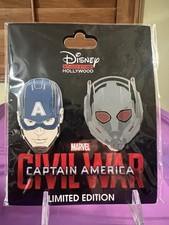 Disney Dsf DSSH Civil War Captain America & Ant Man Pin
