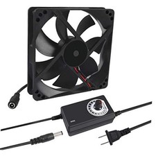 120mm x 25mm 110V 220V AC Powered Cooling Fan with Speed 1PCS 1225 Fan