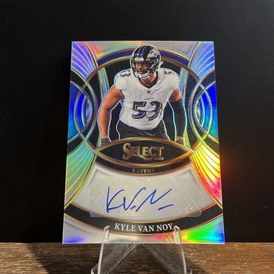 2025 Panini Select - Kyle Van Noy - Silver Auto - Baltimore Ravens