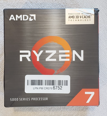 AMD Ryzen 7 5800X3D Processor - NOT WORKING / For parts or Repair