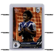 2025 Topps Now UEL - Orange #4 Rodrigo Mora /25 Portuguese Wonderkid Wins