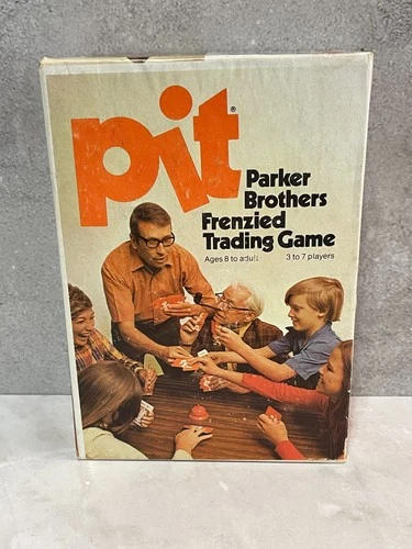 PIT Board Game Card Frenzied Trade Parker Brothers 1973 No.661 Vintage