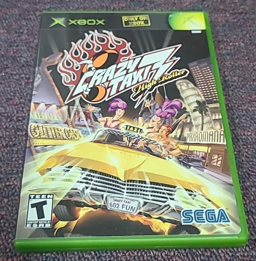 Crazy Taxi 3 Sur Xbox – PAL – Complet Et En Bon état