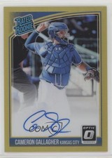 2018 Panini Donruss Optic Gold Prizm 7/10 Cameron Gallagher #RRS-CG Auto 3c7
