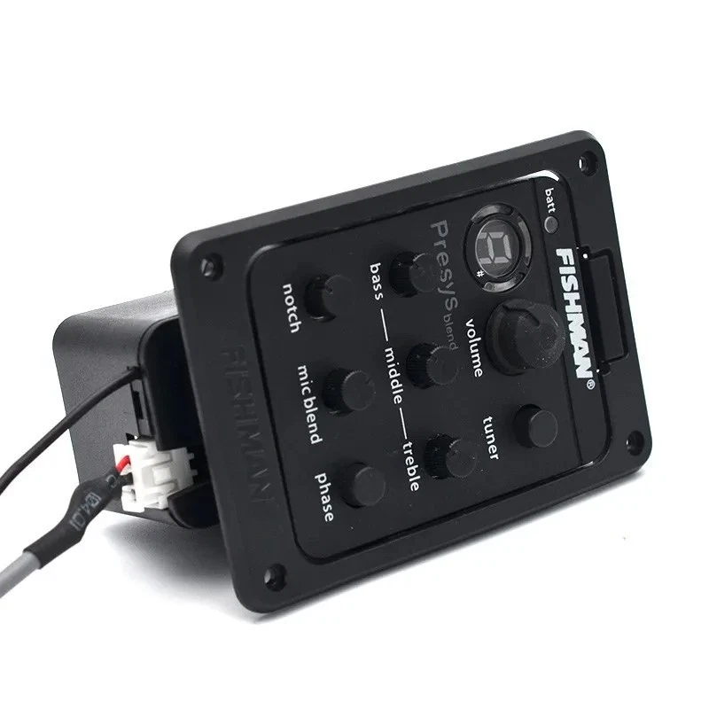 Blend Preamp Acoustic Guitar Equalizer Tuner Pickup ABS For Fishman 301 Presys - Image 3 of 4