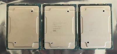 Qty.3 Intel Xeon Gold 6248R SRGZC 24-Core 3.0GHz Server Processor NOT WORKING!!