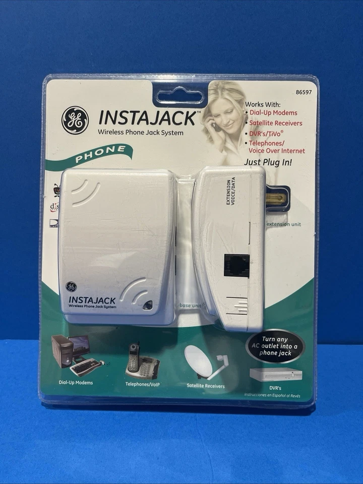 Ge General Electric Instajack Wireless Phone Jack System 86597 Extension Unit - Image 2 of 4