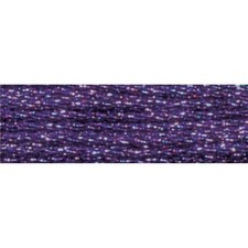 DMC 317W-E3837 Light Effects Polyster Embroidery 8.7-Yards, Purple Ruby