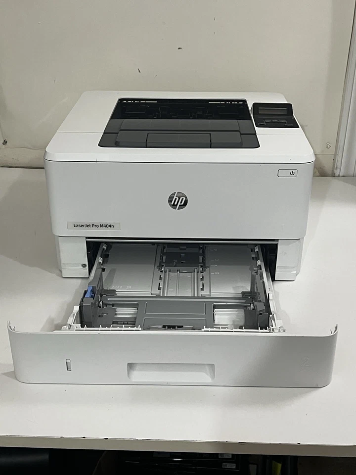 HP LaserJet Pro M404n Laser workgroup Printer - White (W1A52AR) 11k Print Page - Image 4 of 4