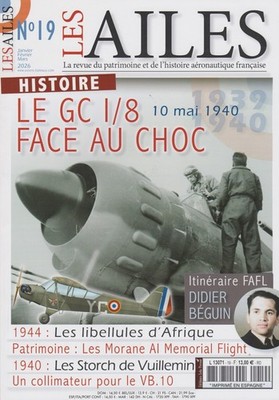 Les Ailes No.  19 (2026)  Bloch 152, I/8 Group, VB.10 Gunsight, Morane AI