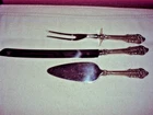 Wallace Grande Baroque Sterling Silver 3 ASSORTED Serving PIECESt - No Monograms