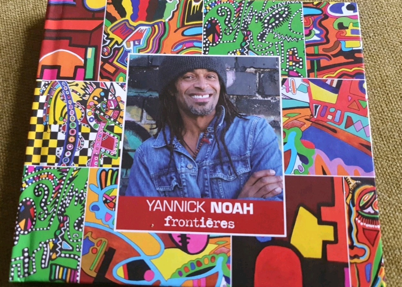 Yannick Noah, Frontieres CD 2010. Pre-owned.