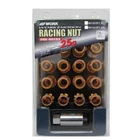 WORK 20pcs Light weight Racing Lock Nut Set 19HEX M12x1.25 Orange Genuine Parts