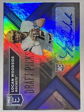 2018 Panini Elite Draft Logan Woodside Auto Toledo Rockets Pittsburgh Steelers
